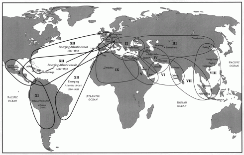 Ampliación del circuito comercial del Atlántico entre 1300 y 1500 ANE.