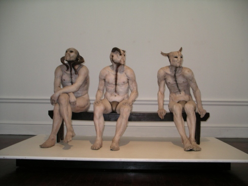 The Butcher Boys (1985-86) - Jane Alexander. National Gallery, Cape Town